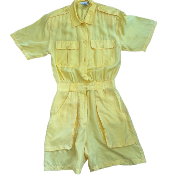 Sarah Richards 100% Silk Romper - Picture 1 of 3